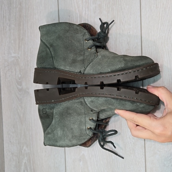 Born Women Banni Ankle Leather Boots shoes sz 6M - Picture 9 of 13